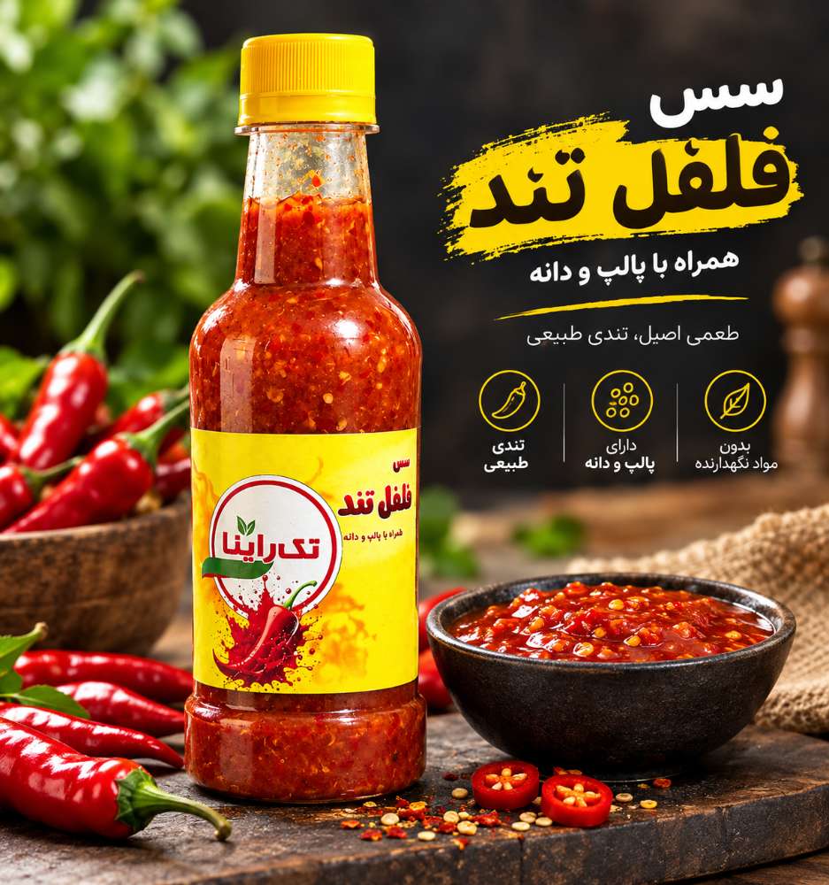 سس فلفل تند تک راینا
