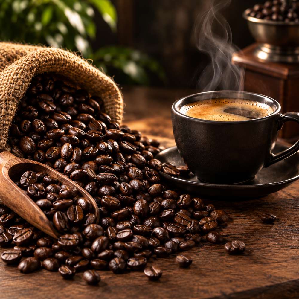 قهوه ترکیبی ۹۰٪ ربوستا ۱۰٪ عربیکا