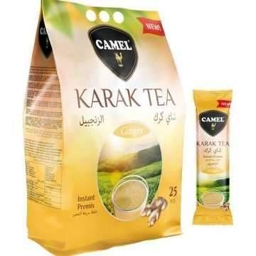 چای کرک کمل طعم زنجبیل بسته ۲۵ عددی